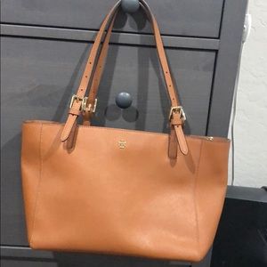 Almost new Small York Tory Burch Tote w/ dust bag